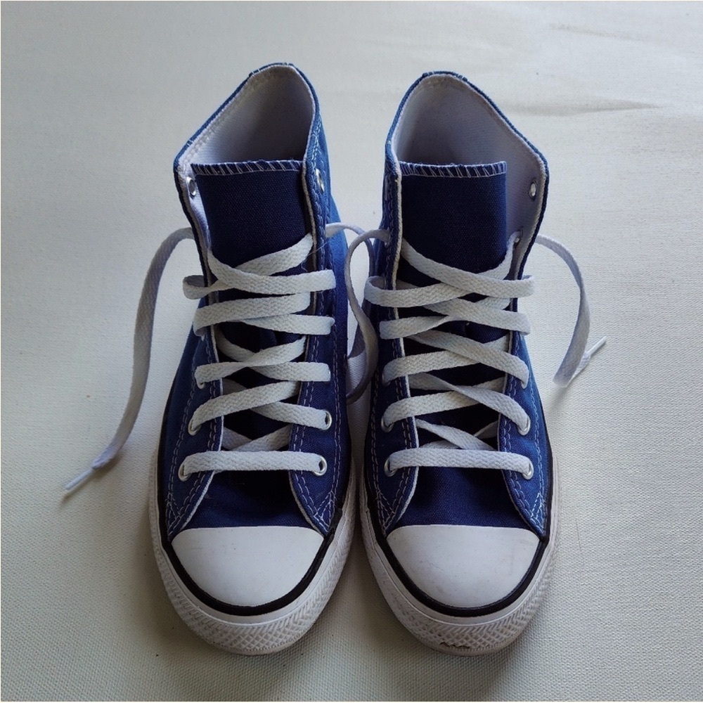 Converse Chuck Taylor Canvas High Top Lace Up All Stars Snorkle Blue W10.5 M8.5 - Picture 5 of 6